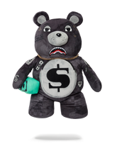 3AM NEVER SLEEP MONEYBEAR TEDDYBEAR BACKPACK