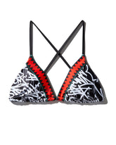 SCRIBBLE BIKINI TOP