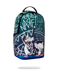 PINKY AND THE BRAIN TAKIN OVER THE WORLD DLXR BACKPACK