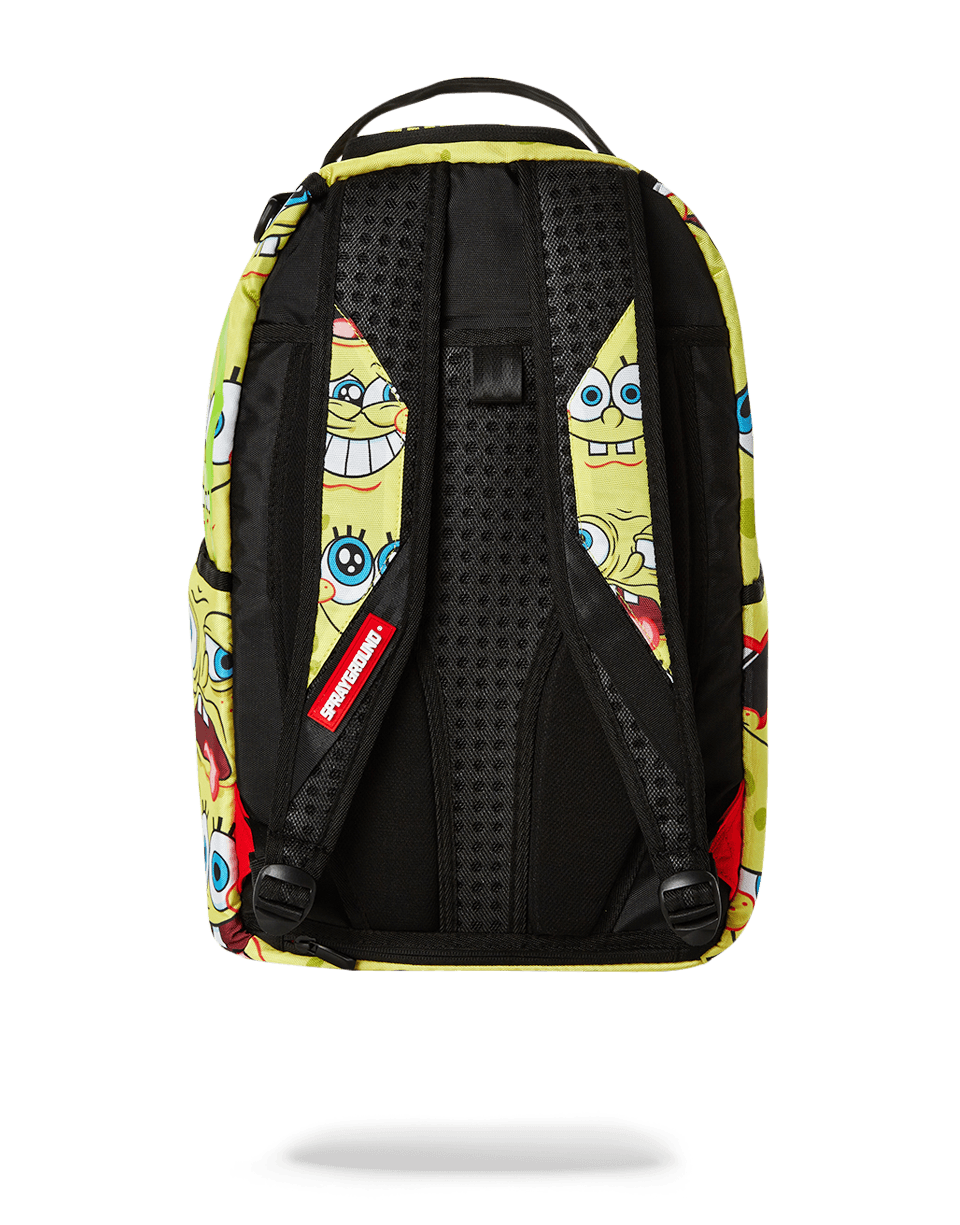 SPONGEBOB SPRAYPAINT FACE PATTERN