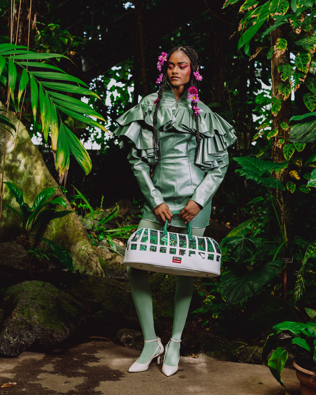 NEW YORK BOTANICAL GARDEN COLLAB - GLASS HOUSE DUFFLE