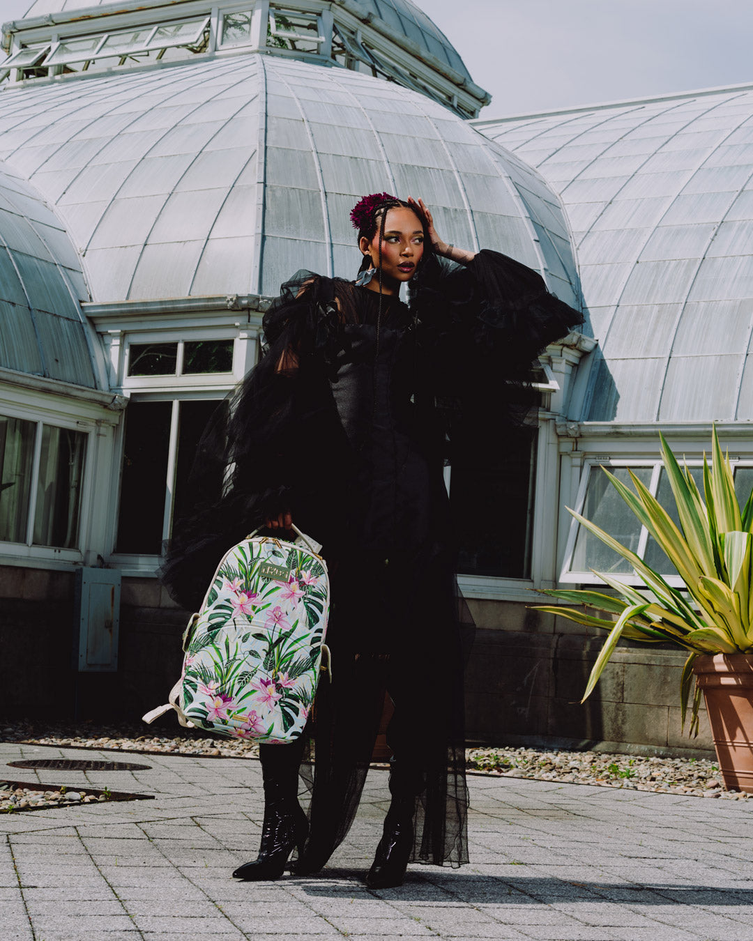 NEW YORK BOTANICAL GARDEN COLLAB - BOTANICAL PARADISE BACKPACK
