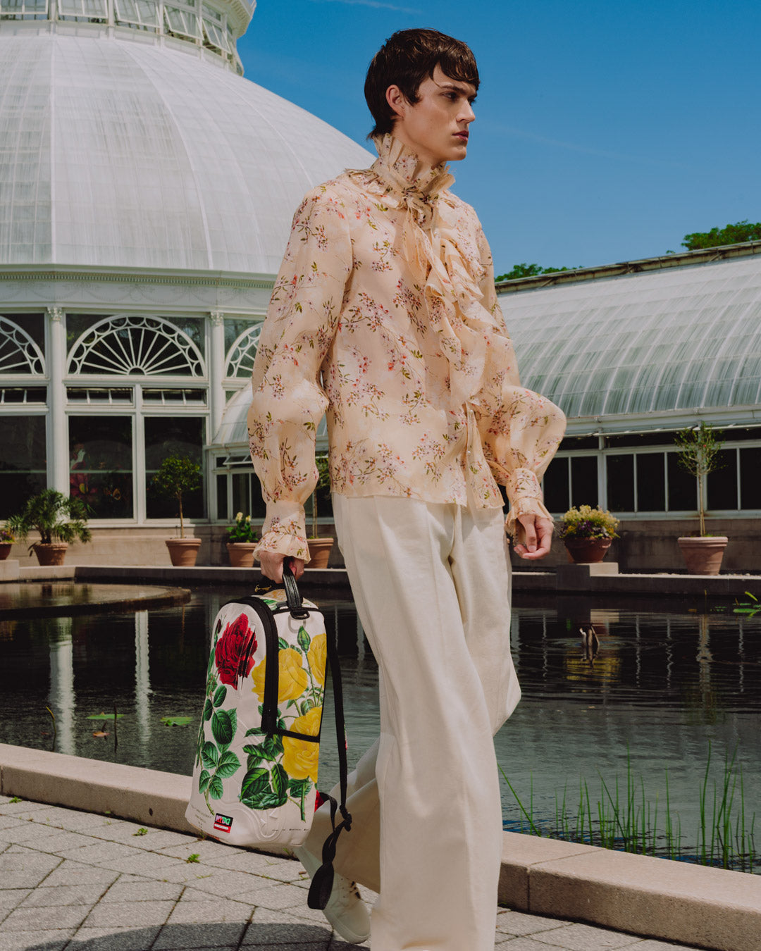 NEW YORK BOTANICAL GARDEN COLLAB - ROSE GARDEN BACKPACK