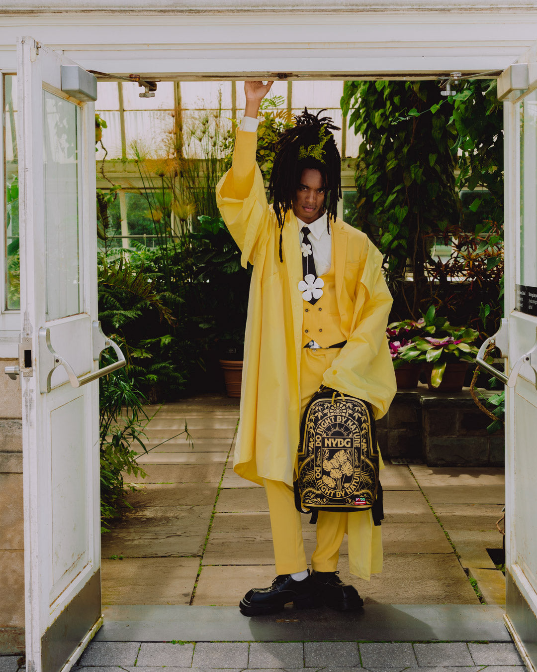 NEW YORK BOTANICAL GARDEN COLLAB - BOTANICAL ARCHIVES BACKPACK