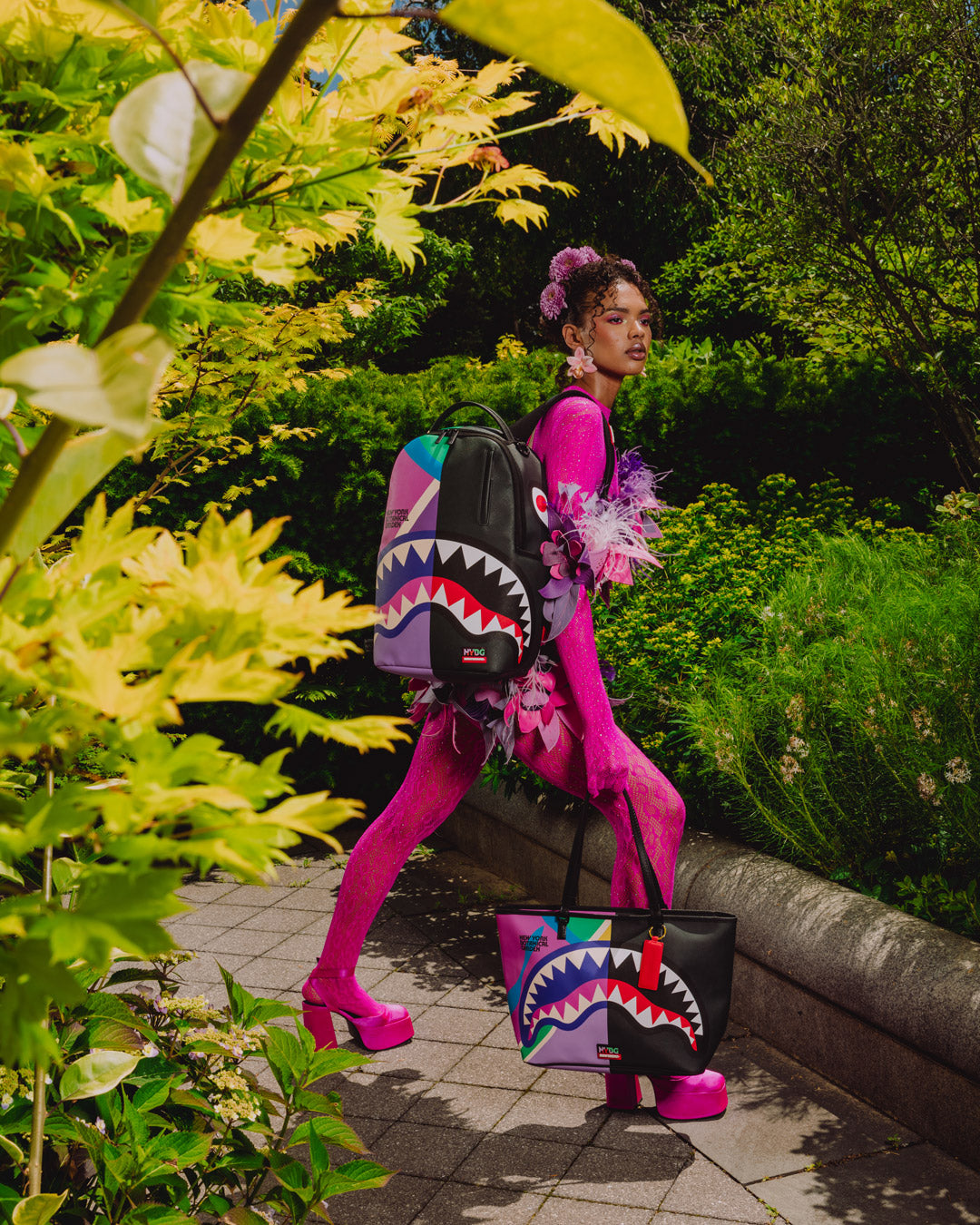 NEW YORK BOTANICAL GARDEN COLLAB - BOTANICAL CENTRAL TOTE