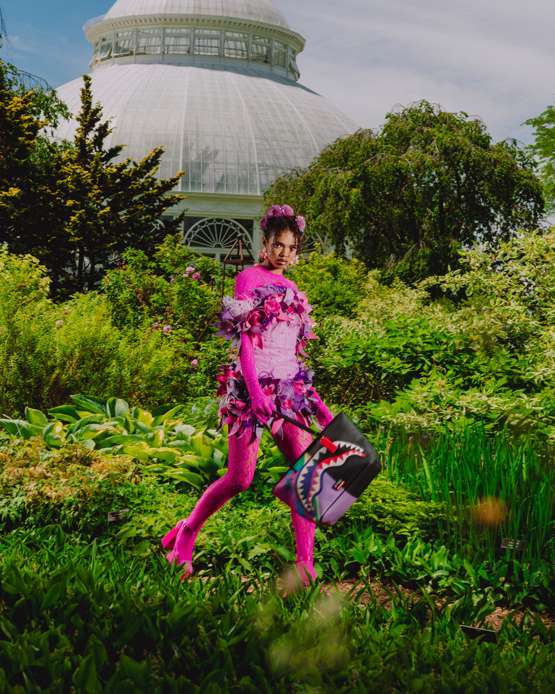 NEW YORK BOTANICAL GARDEN COLLAB - BOTANICAL CENTRAL TOTE