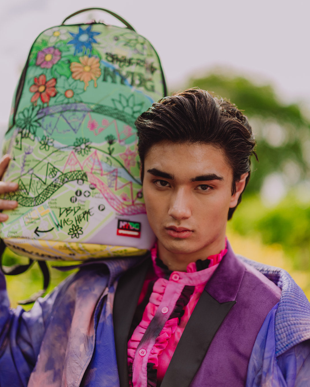 NEW YORK BOTANICAL GARDEN COLLAB - GARDEN MAP DOODLES BACKPACK