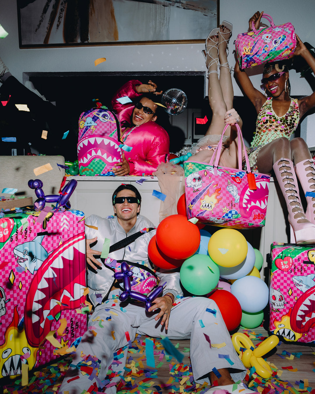 KAWAII CHAOS CARRY-ON LUGGAGE