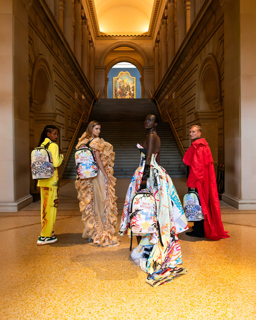 THE MET MAP CHOOSE YOUR PATH BACKPACK