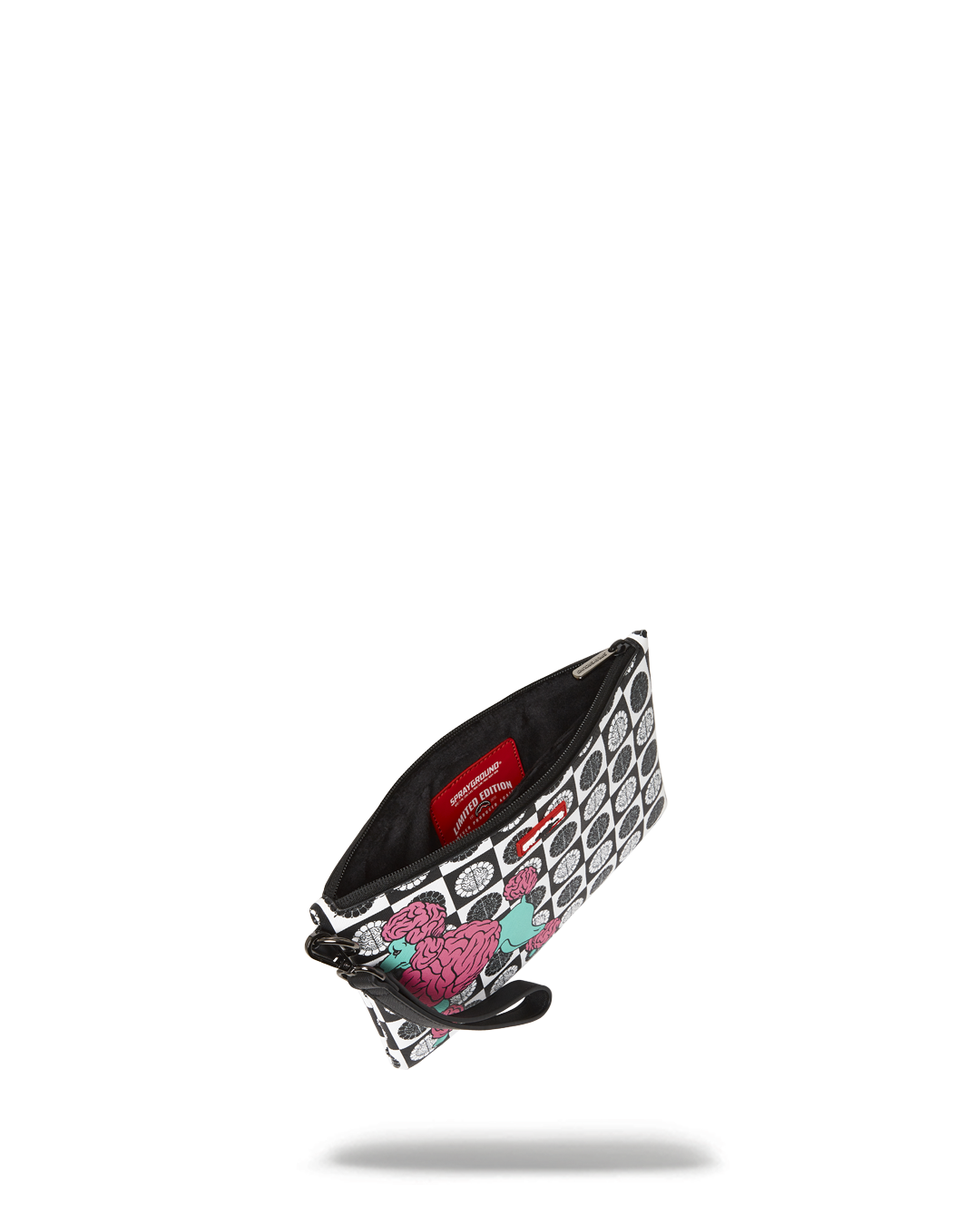 POODLE CHECK RON ENGLISH COLLAB POUCHETTE