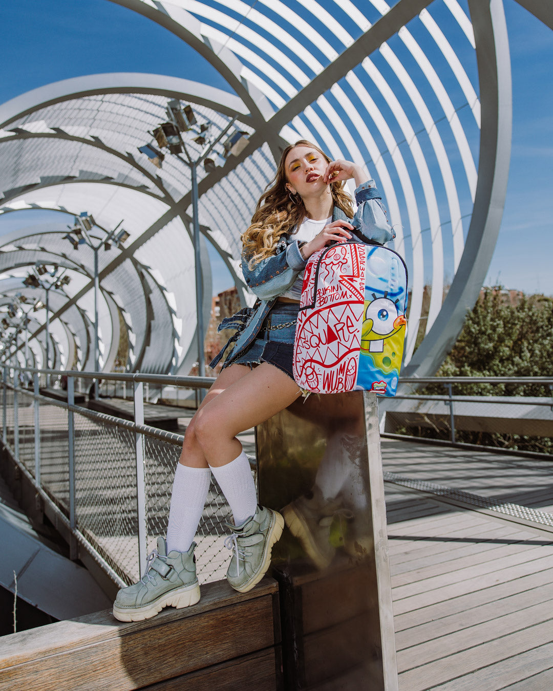 SPONGEBOB ALL MIXED UP BACKPACK