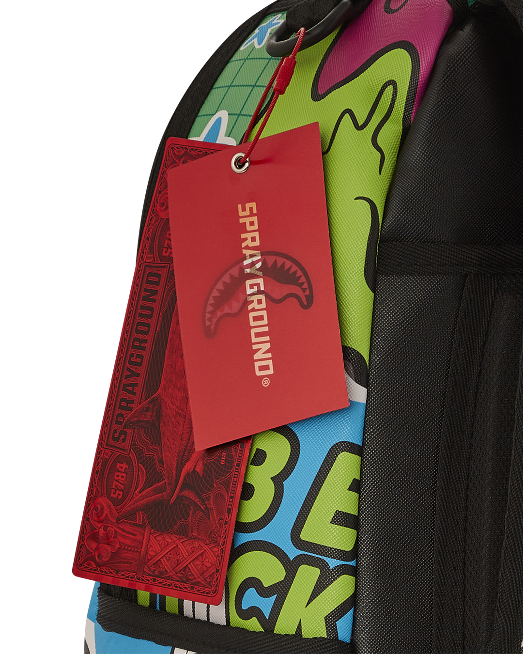 PSYCHO WORLD OF FUN BACKPACK (WITH REMOVABLE VELCRO EYE PATCHES)