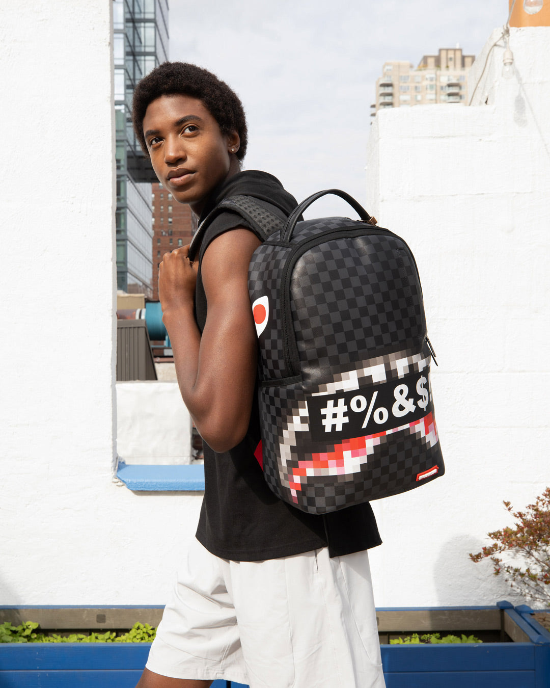 WHAT THE BEEP' SHARK BACKPACK