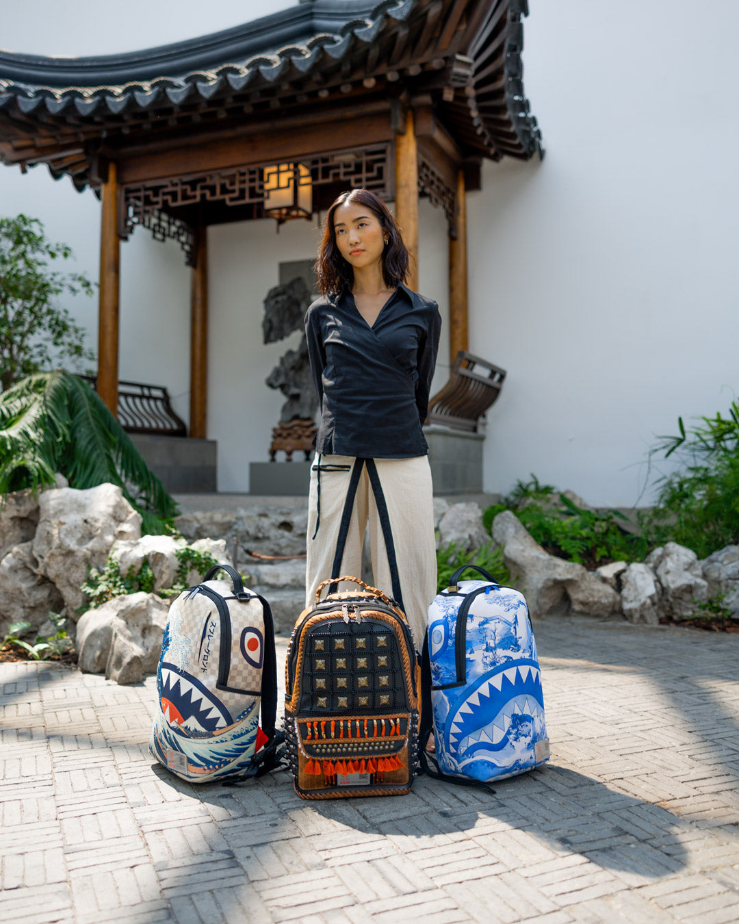 THE MET JAPANESE SAMURAI ARMOR BACKPACK