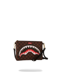 SHARKS IN PARIS BLUR EFFECT CROSSOVER CLUTCH