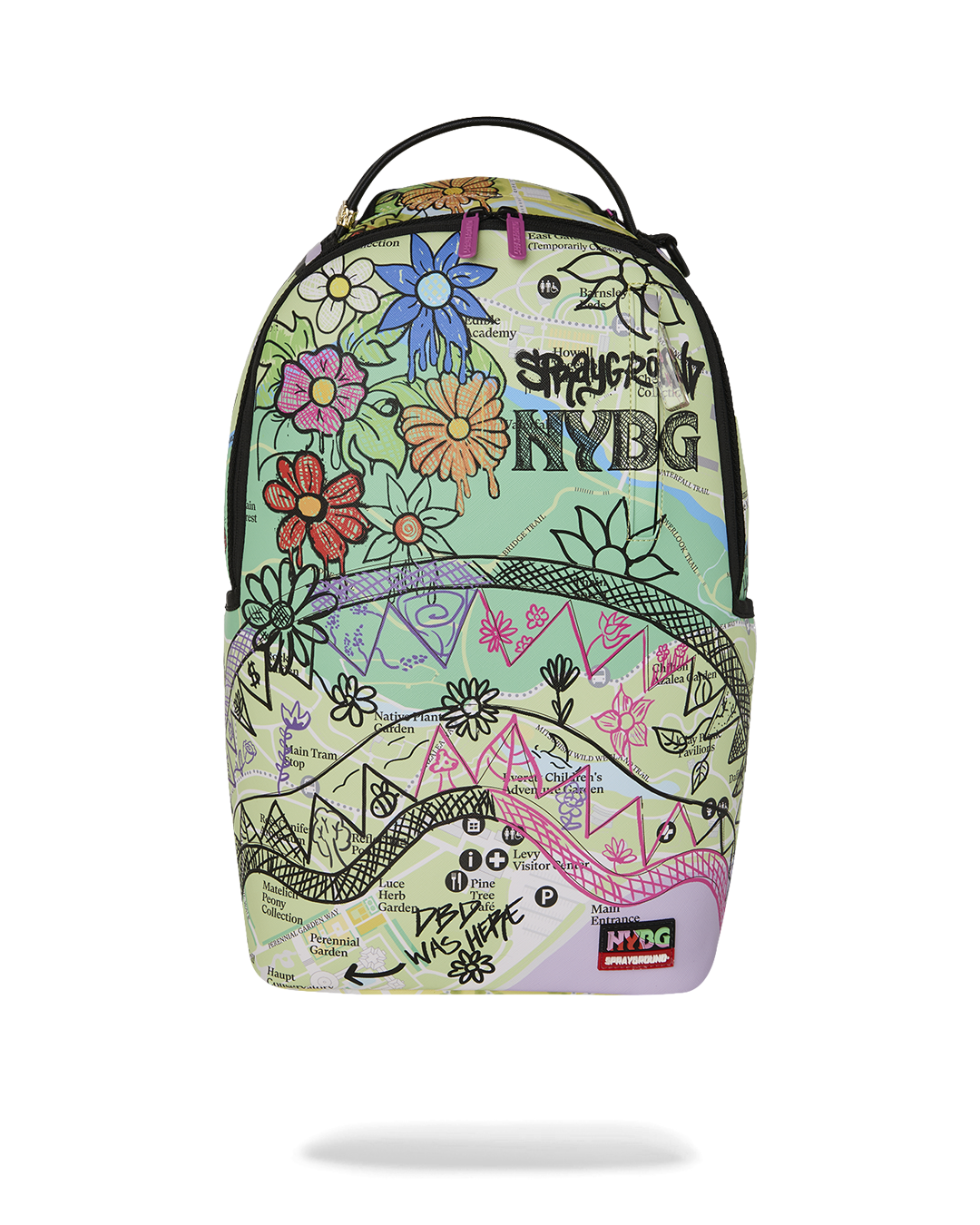 NEW YORK BOTANICAL GARDEN COLLAB - GARDEN MAP DOODLES BACKPACK