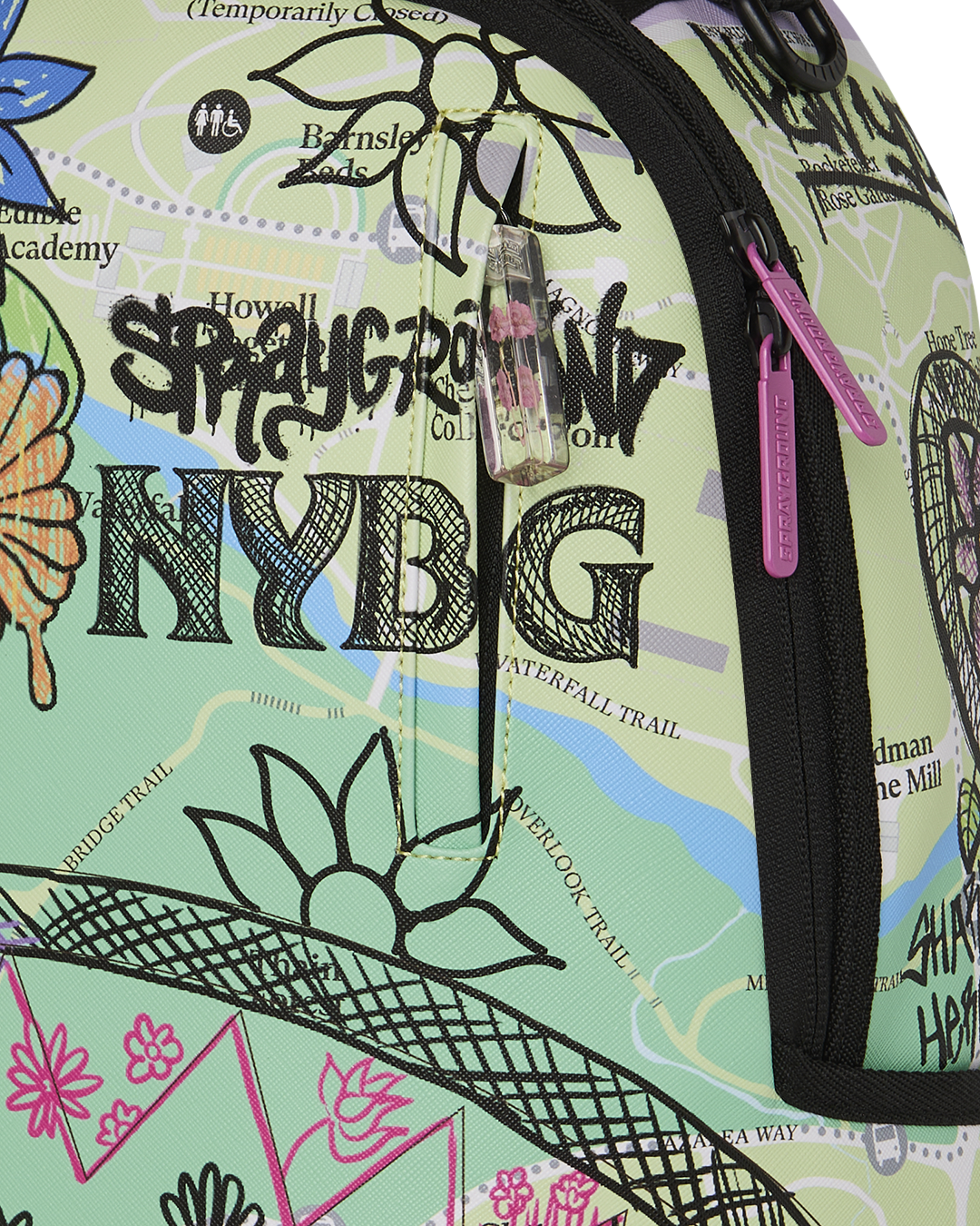 NEW YORK BOTANICAL GARDEN COLLAB - GARDEN MAP DOODLES BACKPACK