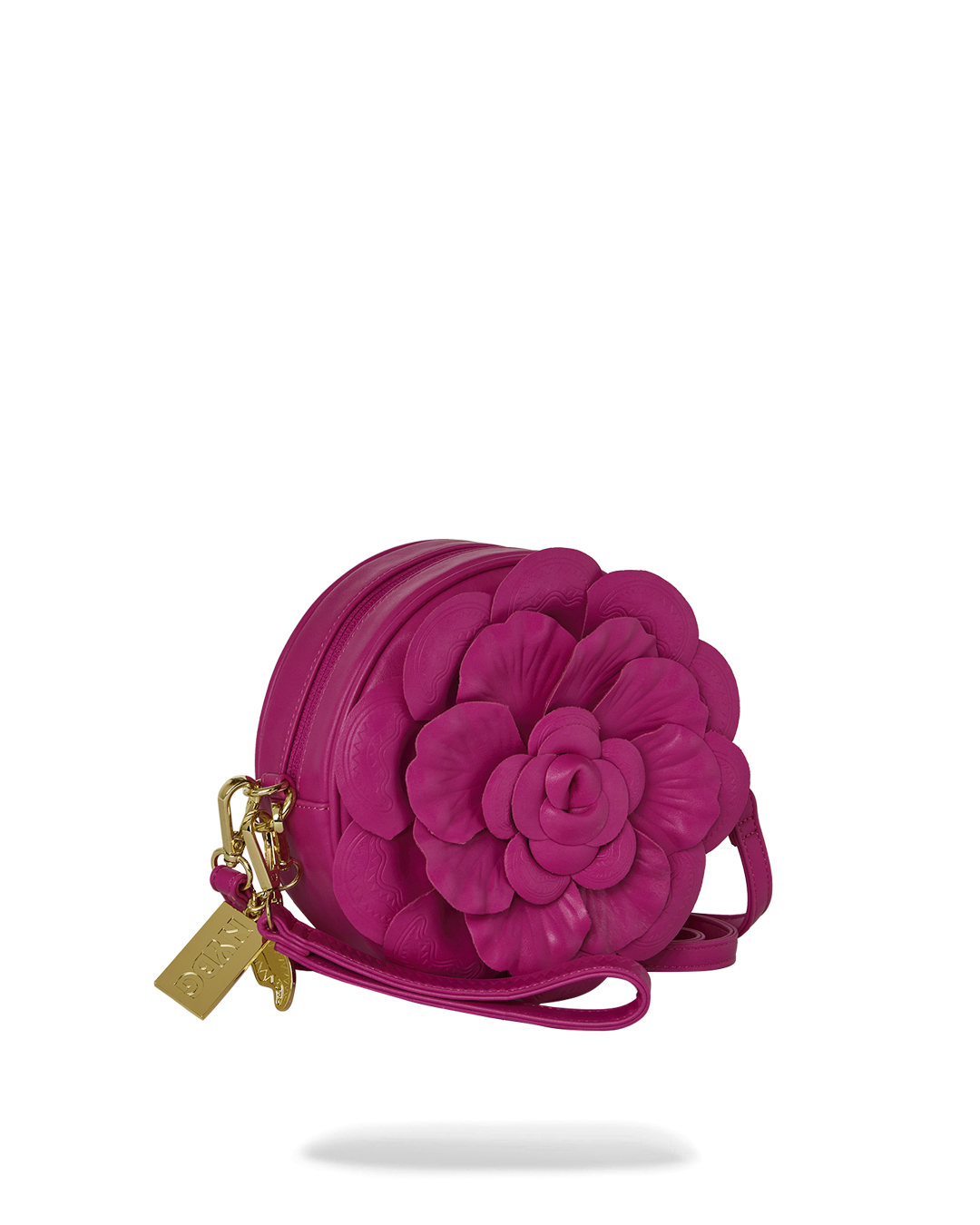 NEW YORK BOTANICAL GARDEN COLLAB - PINK BLOOM SHOULDER BAG