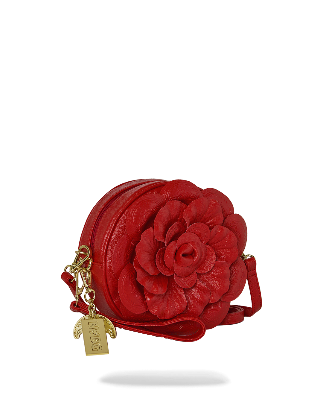 NEW YORK BOTANICAL GARDEN COLLAB - CRIMSON BLOOM SHOULDER BAG