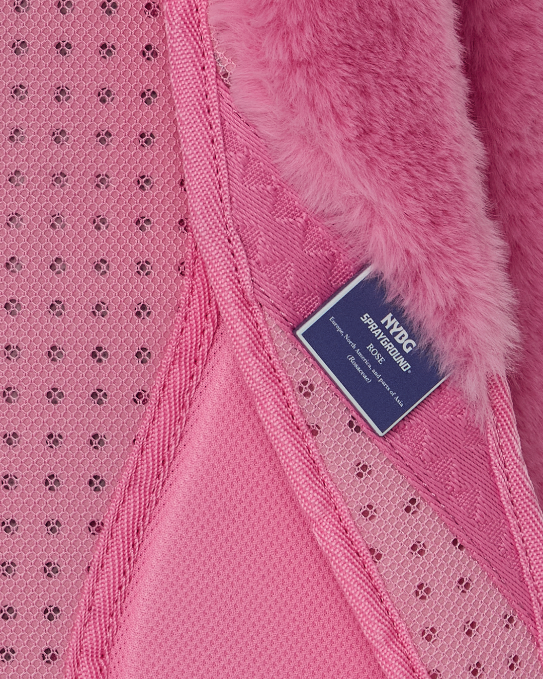 NEW YORK BOTANICAL GARDEN COLLAB - FLORAL FUR BACKPACK