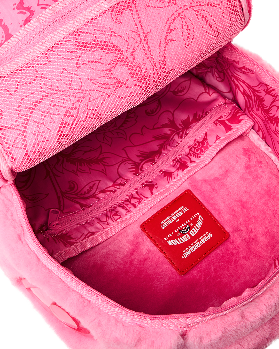 NEW YORK BOTANICAL GARDEN COLLAB - FLORAL FUR BACKPACK