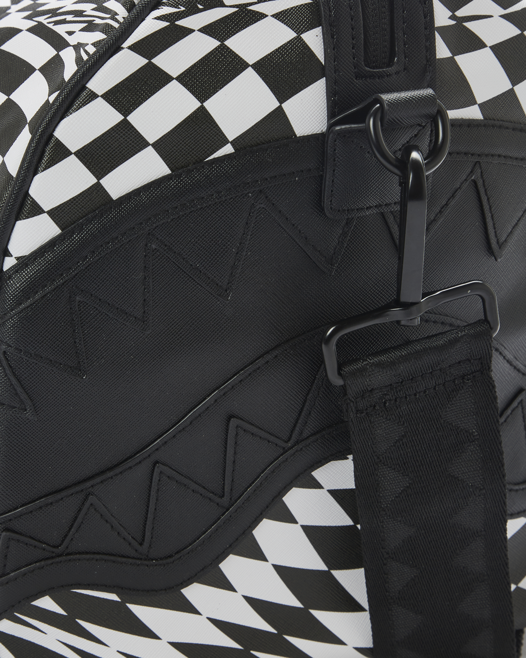 TRIPPY CHECK DUFFLE