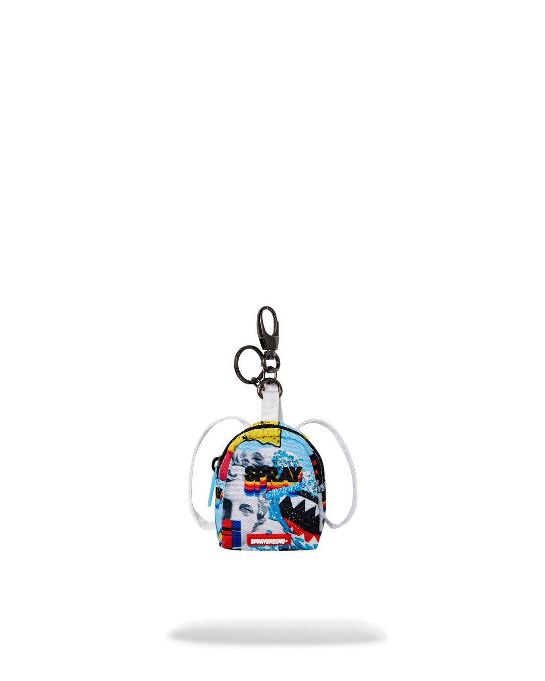 COLLAGE OF RANDOM BACKPACK KEYCHAIN
