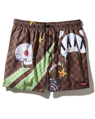 WTF SHARK SHOTO SWIM TRUNKS