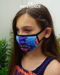 KIDS FORM FITTING MASK: SHARK ISLAND
